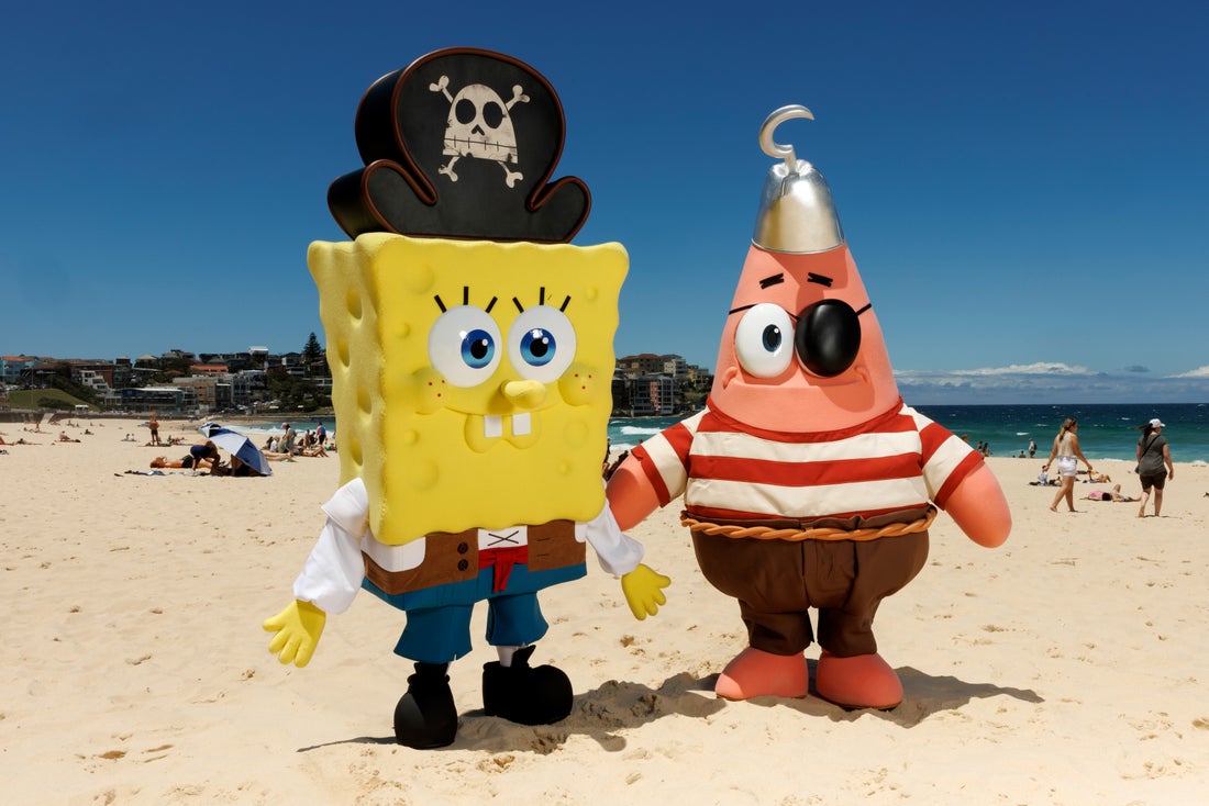 Editorial Preview: Beau Ryan & Bondi Lifeguards Dive Into SpongeBob’s Biggest Adventure Yet 1 1296340346